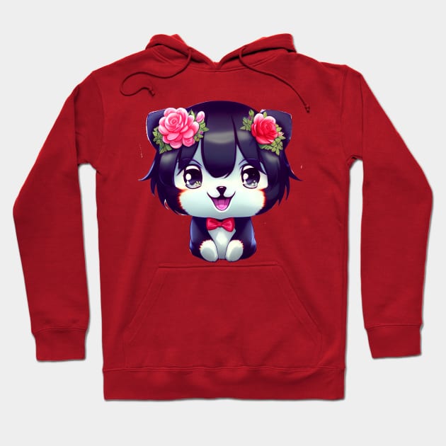 Cute kawaii panda bear Hoodie by mmamma030